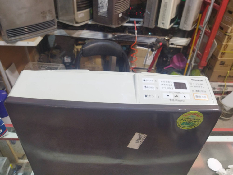 بخاری گازی برقی ژاپنی قدرت 2500کپسولی فابریک با ترانس