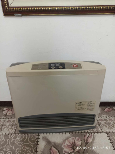 بخاری گازی برقی ژاپنی بدون دودکش