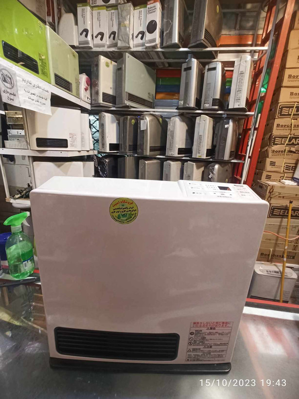 بخاری گازی برقی ژاپنی قدرت 4500