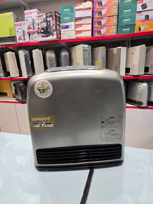 بخاری گازی برقی ژاپنی کپسولی فابریک