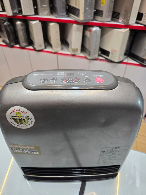 بخاری گازی برقی ژاپنی کپسولی فابریک