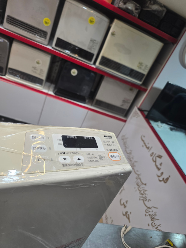 بخاری گازی برقی ژاپنی کپسولی فابریک